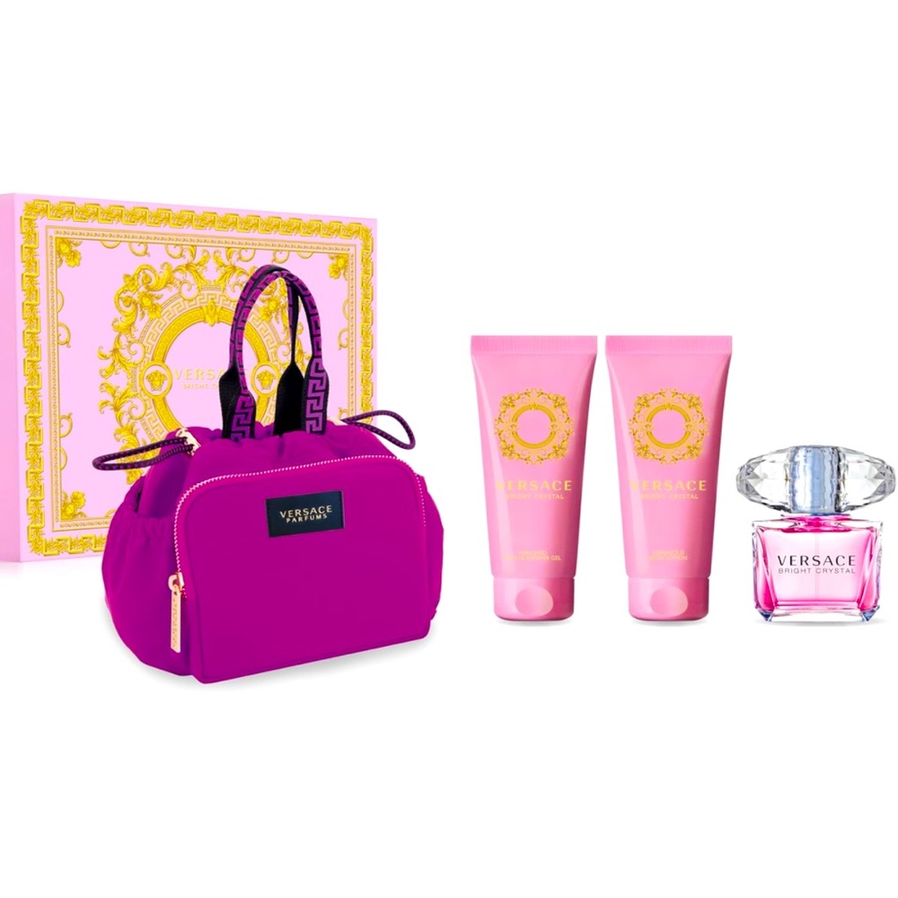 ❤️‍🔥Versace DEAL bright crystal perfume 4 piece set NEW 💥